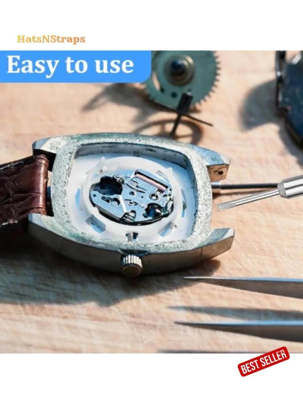 360pcs Watch Band Spring Bar Pins 1.5mm Diameter with Link Pin Remover Tool